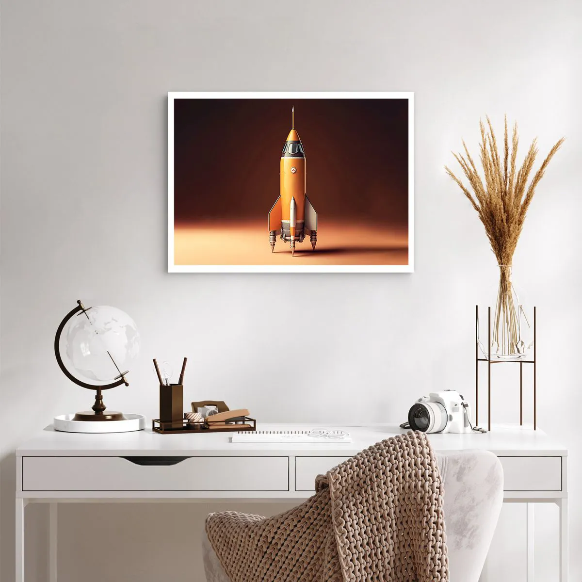 Poster - Totul începe cu un vis - 70x50 cm