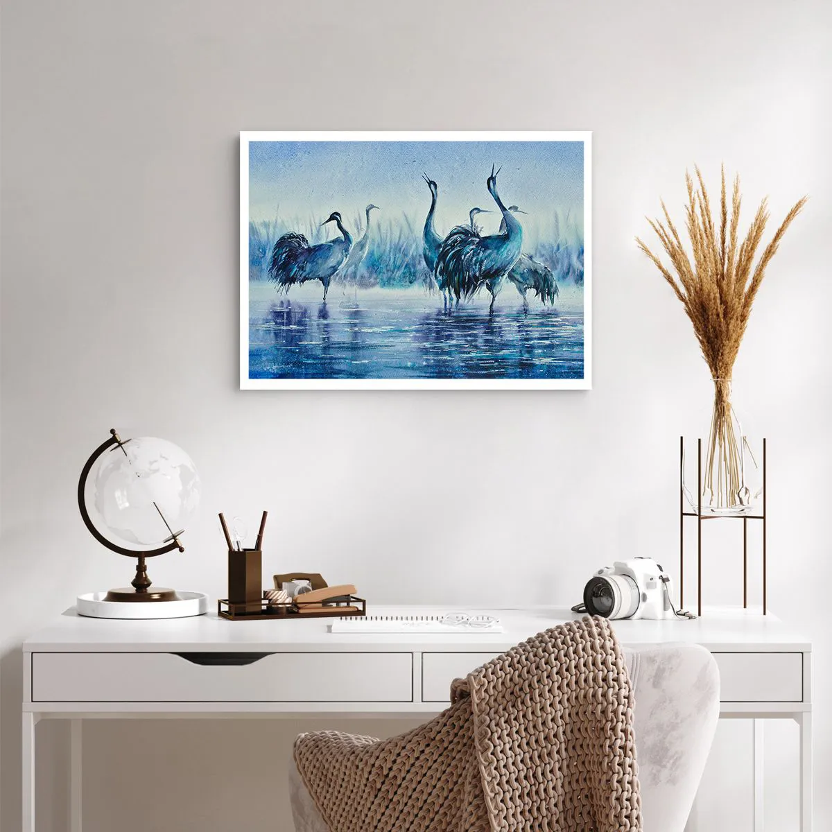Poster - Morning Encounter - 70x50 cm