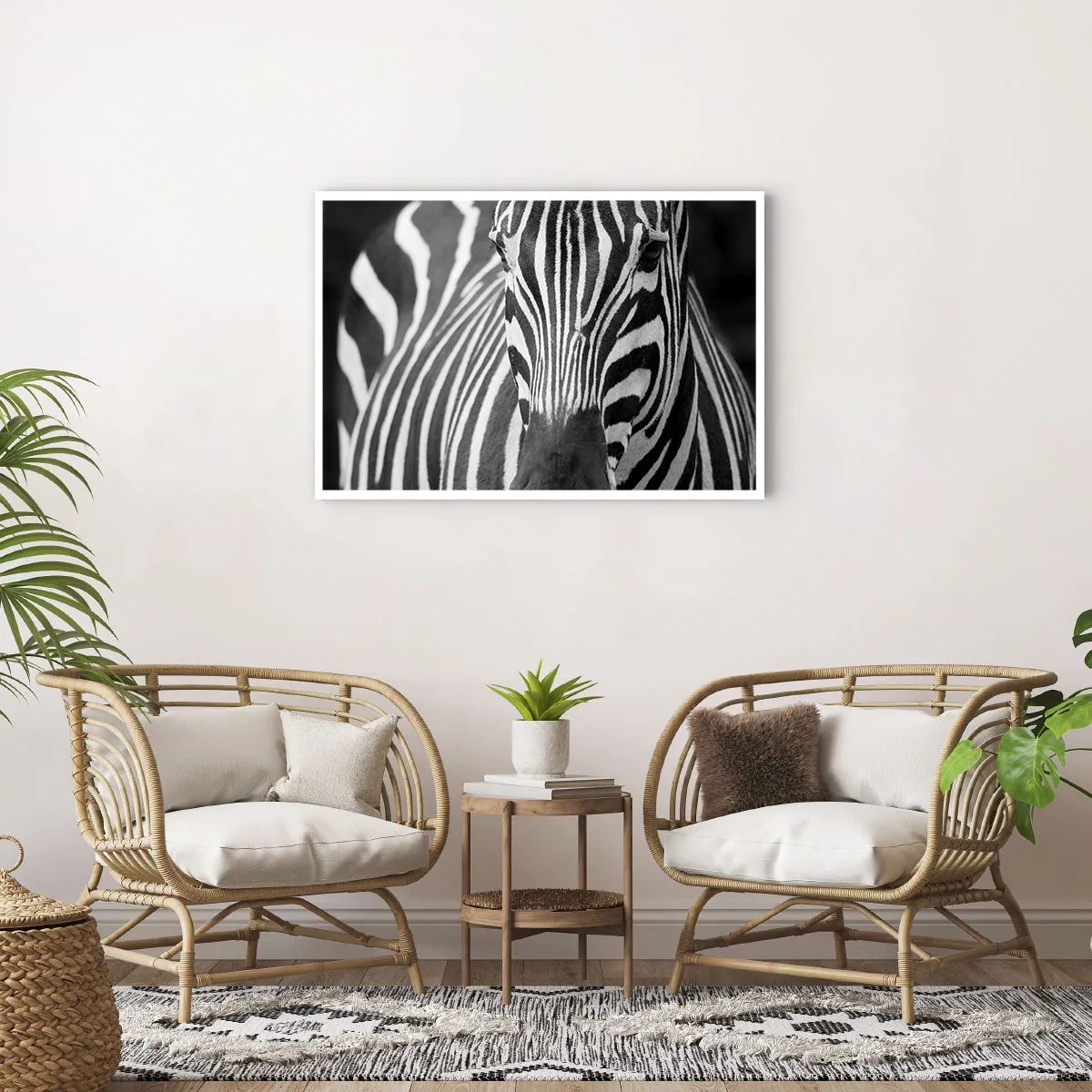 Plakat - Świat jest czarno-biały - 91x61 cm