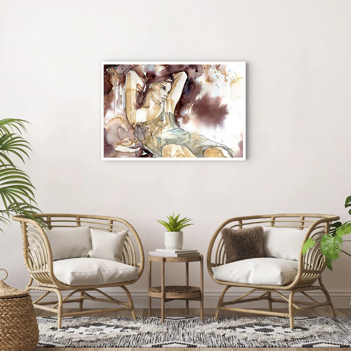 Affiche - Poster - D'humeur lilas - 91x61 cm