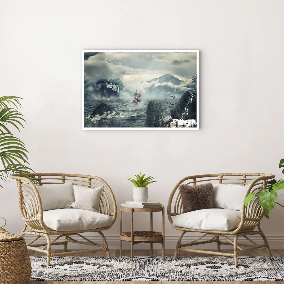 Plakat - På magiske vande - 91x61 cm