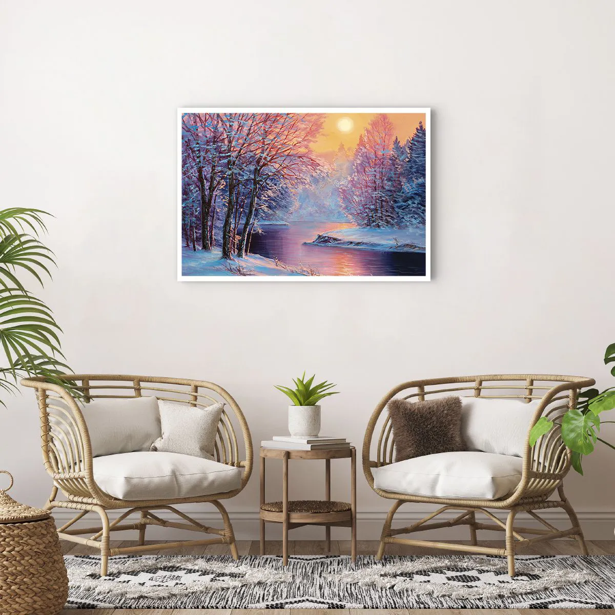 Póster - Colores del invierno - 91x61 cm