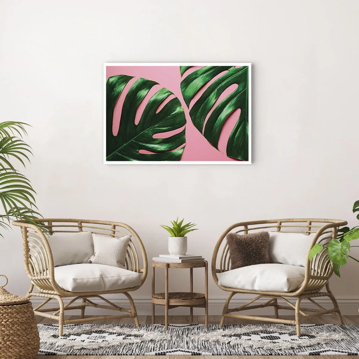 Affisch - Grön rendez-vous - 91x61 cm