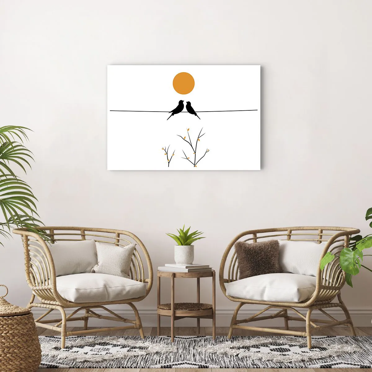 Plakat - Słowiczy wieczór - 91x61 cm