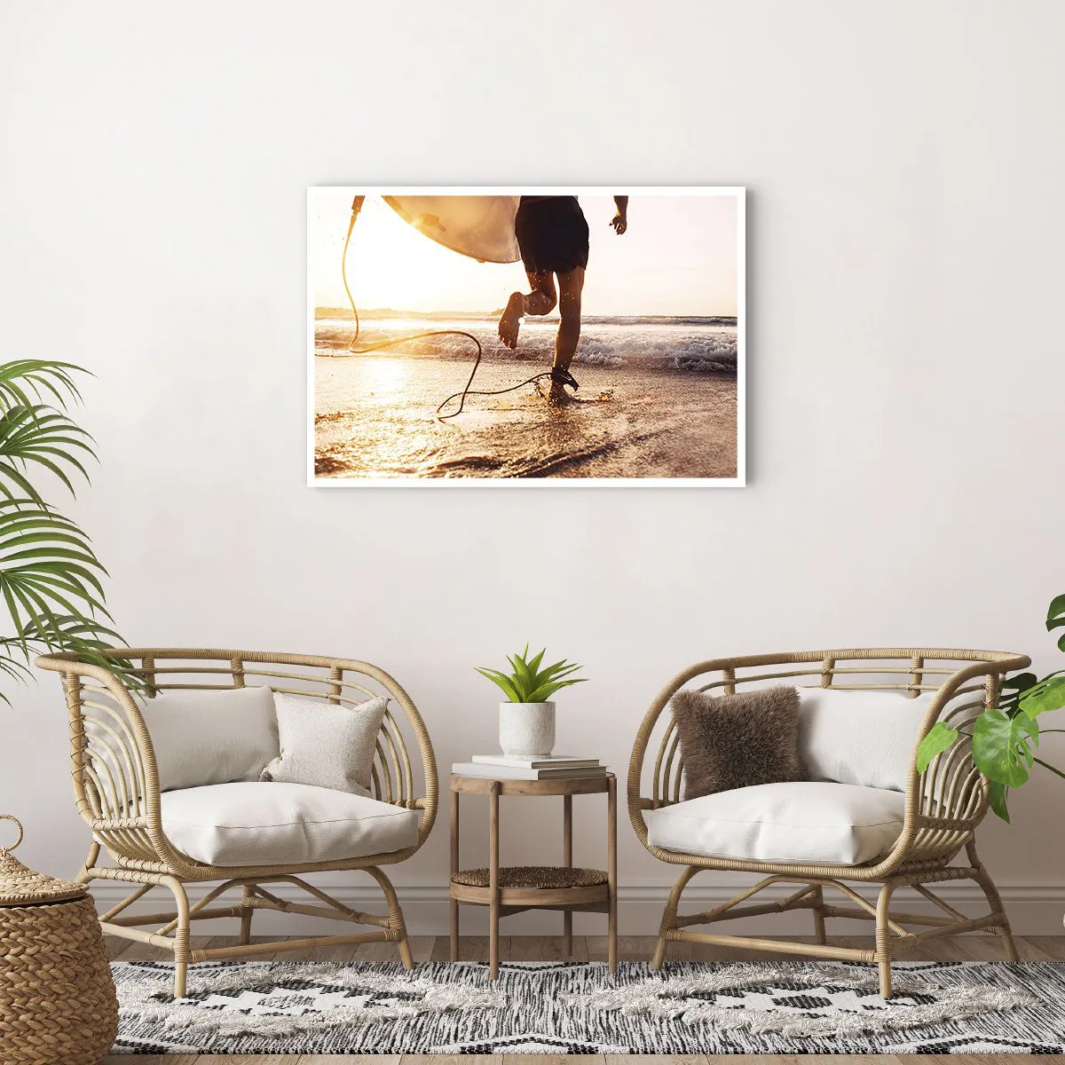 Poster - Pentru a întâmpina valul - 91x61 cm