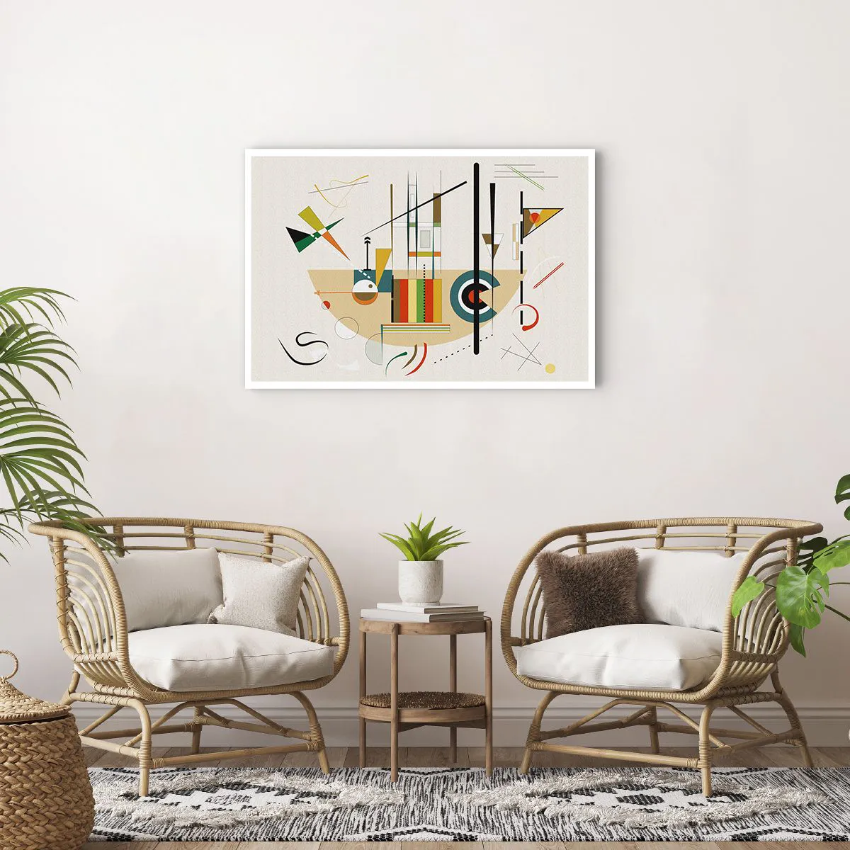 Poster - Und die Welt lacht - 91x61 cm