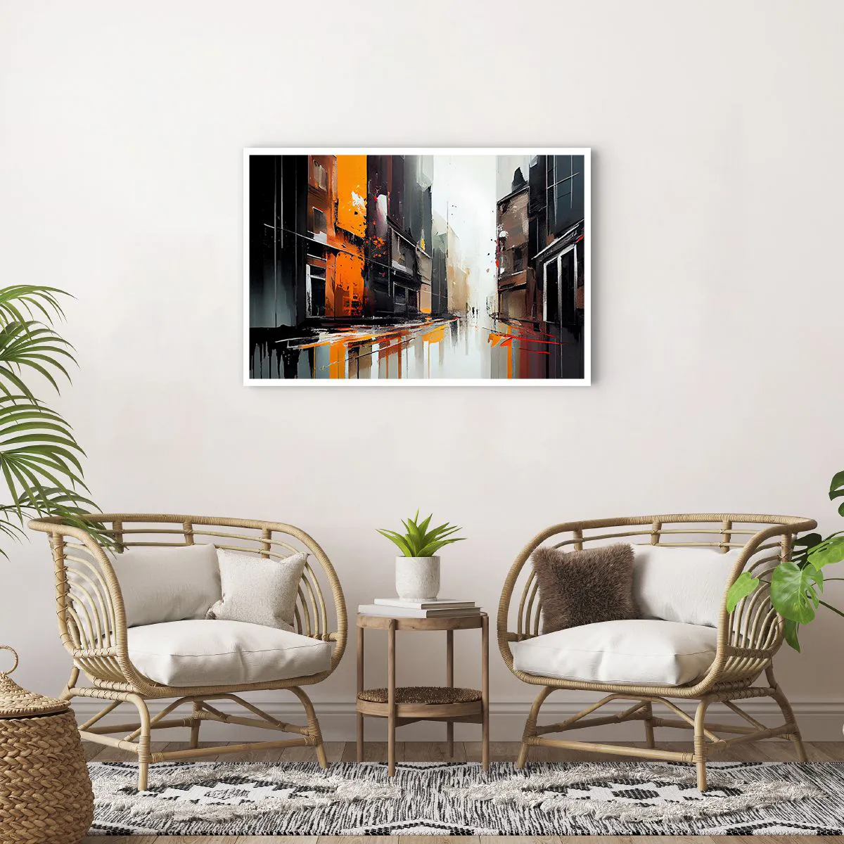 Poster - Regnerischer Tag - 91x61 cm