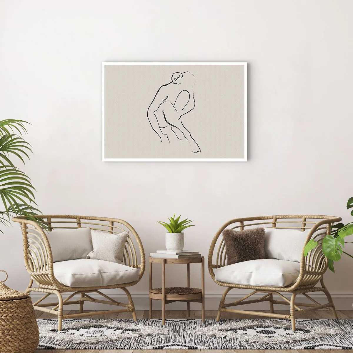 Poster - Intime Skizze - 91x61 cm