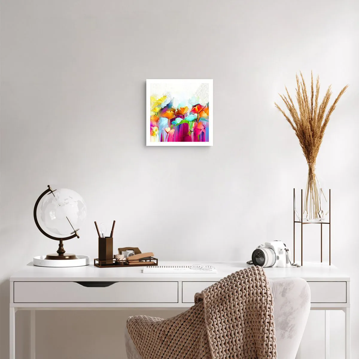 Poster - Rainbow Has Bloomed - 30x30 cm