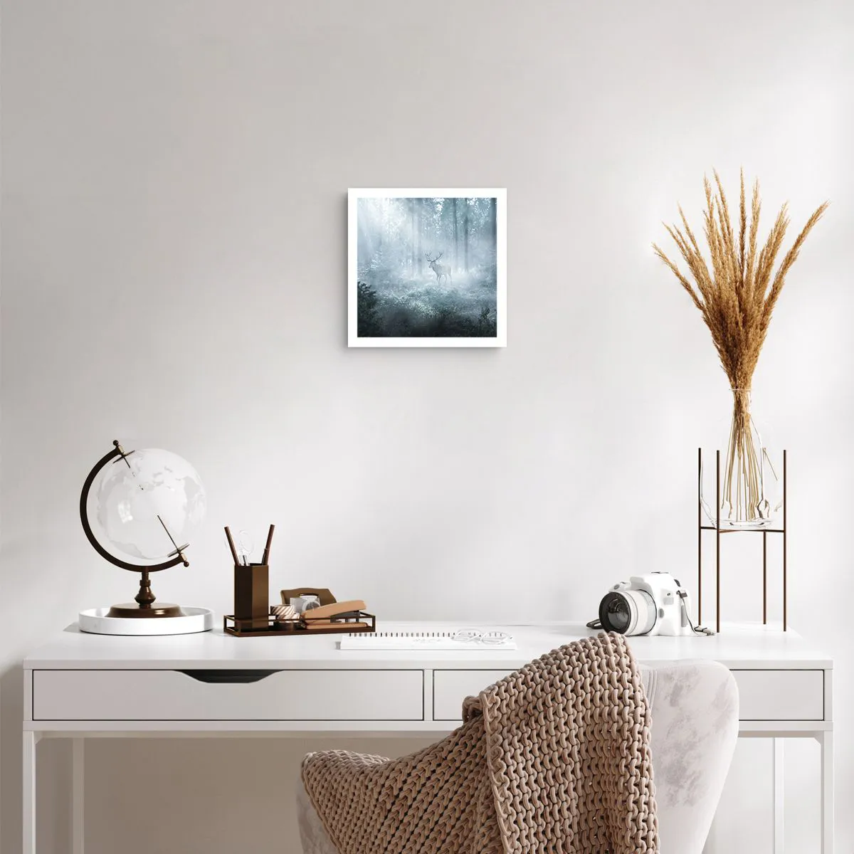 Póster - Ronda matutina por la finca - 30x30 cm