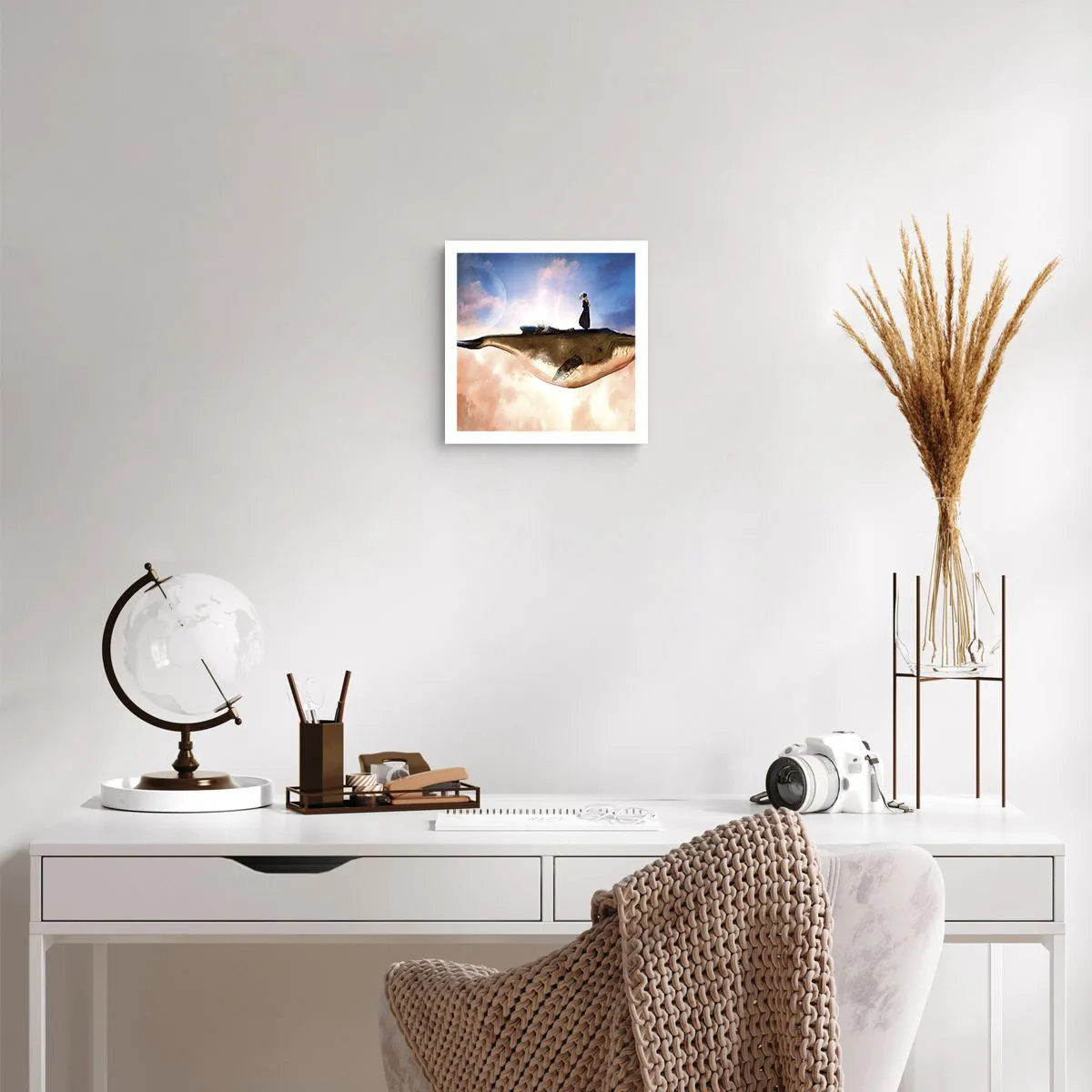 Plakat - En surrealistisk rejse - 30x30 cm