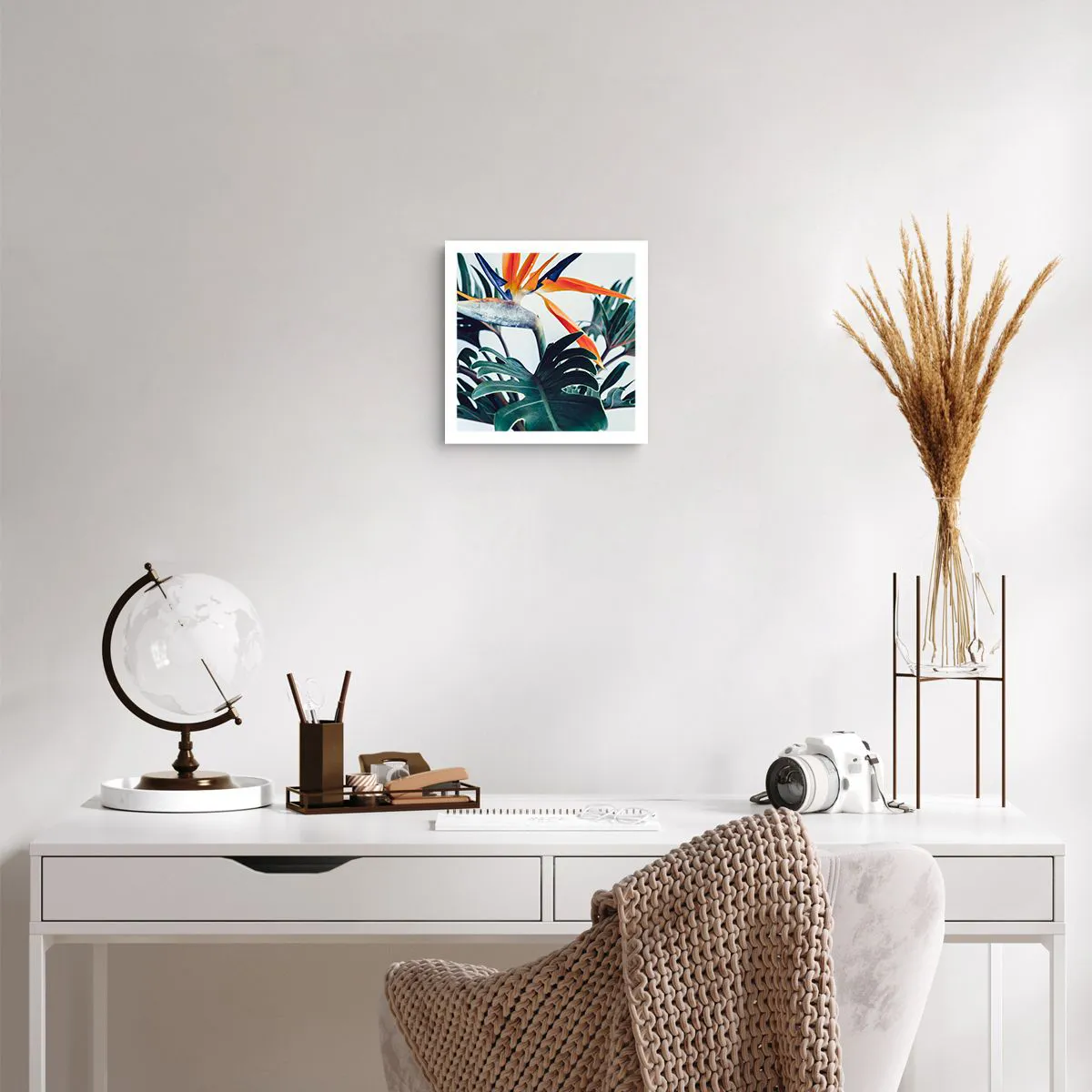 Pôster - Arbusto de passarinho - 30x30 cm