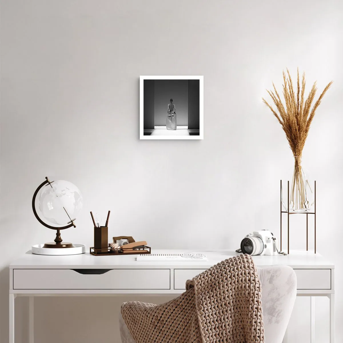 Poster - Verfijnde eenvoud - 30x30 cm