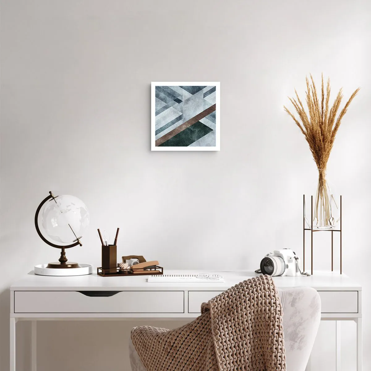 Poszter - A geometria kifinomult eleganciája - 30x30 cm