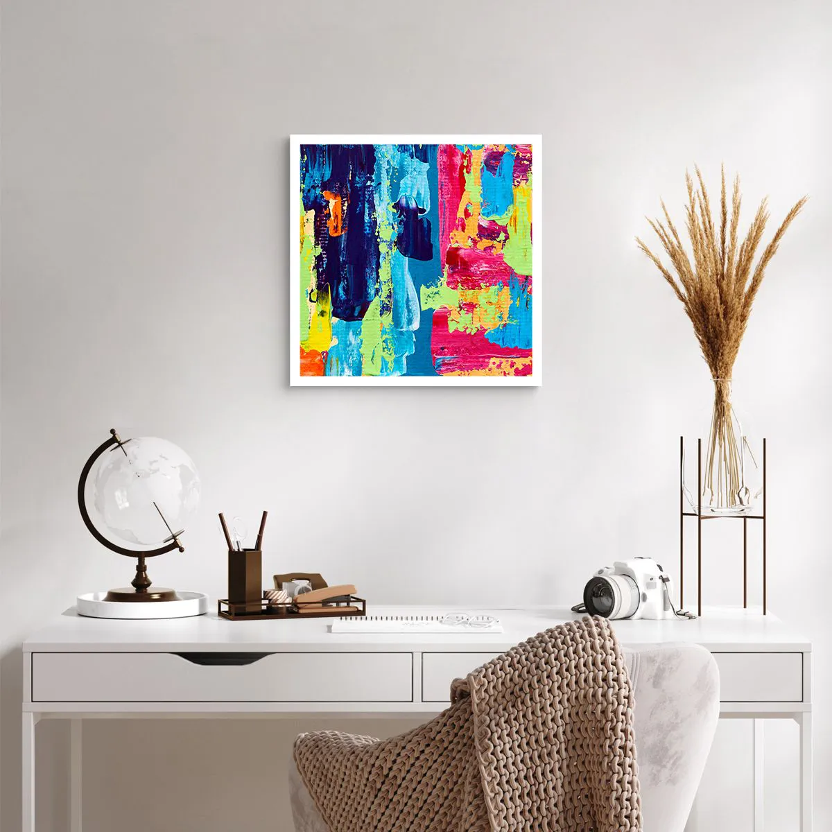 Poszter - Az élet gyönyörű! - 40x40 cm