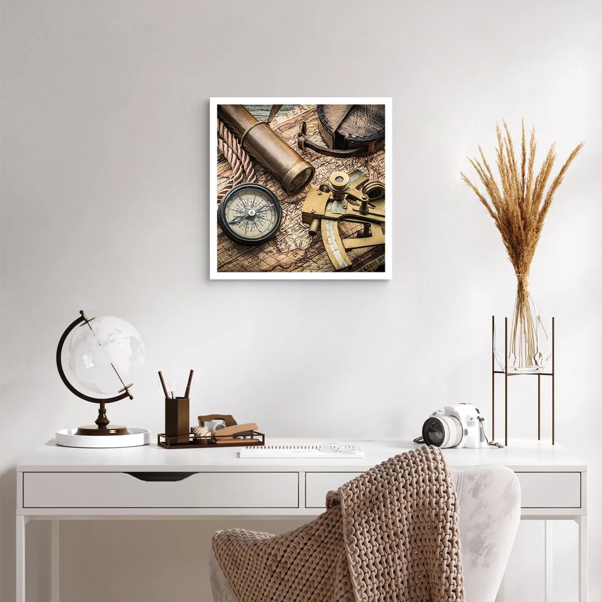 Póster - Establecer un rumbo - 40x40 cm