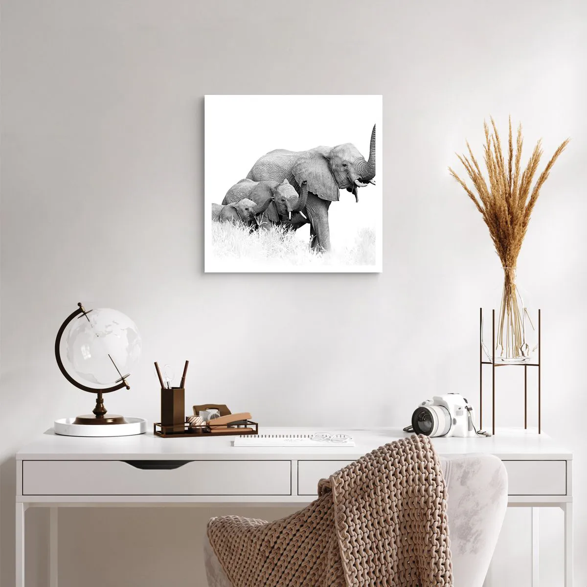 Plakát - Jedna, dvě, tři - 40x40 cm