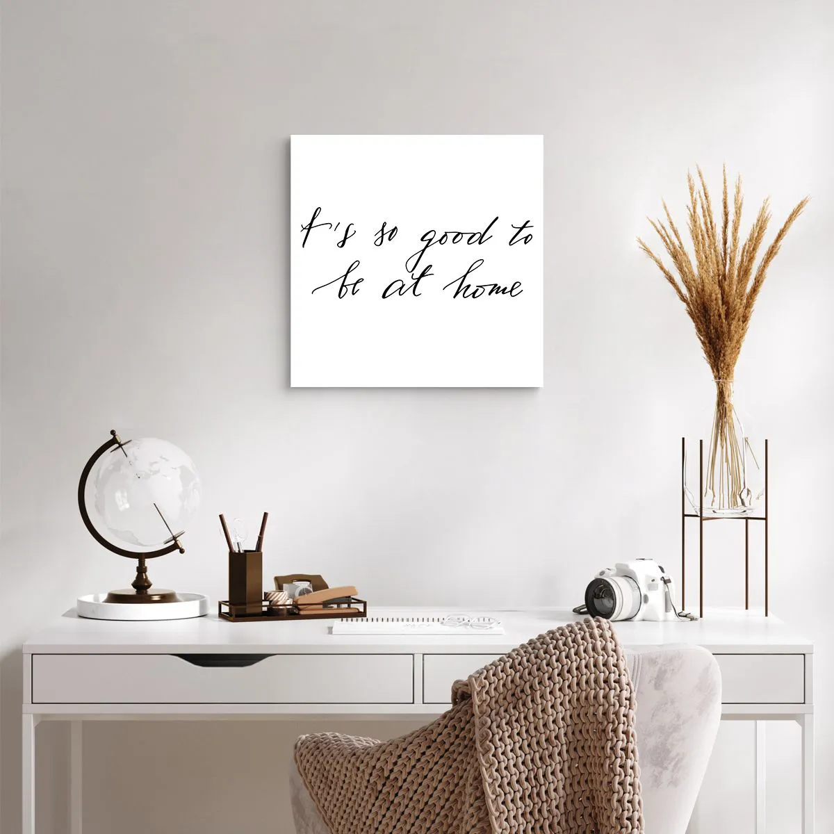 Poster - Cât de adevărat - 40x40 cm