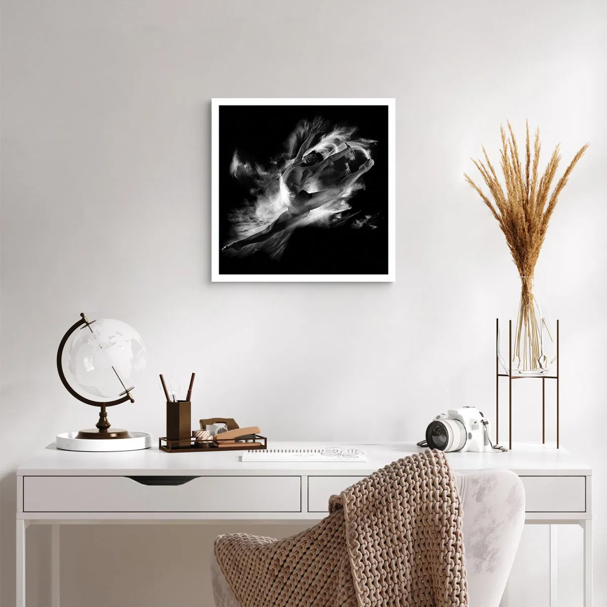 Poster - Oprit în zbor - 40x40 cm