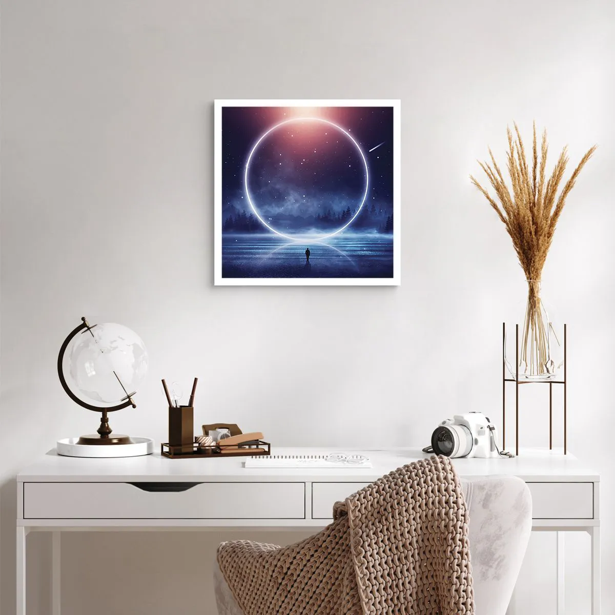 Affiche - Poster - Ils sont déjà là... - 40x40 cm