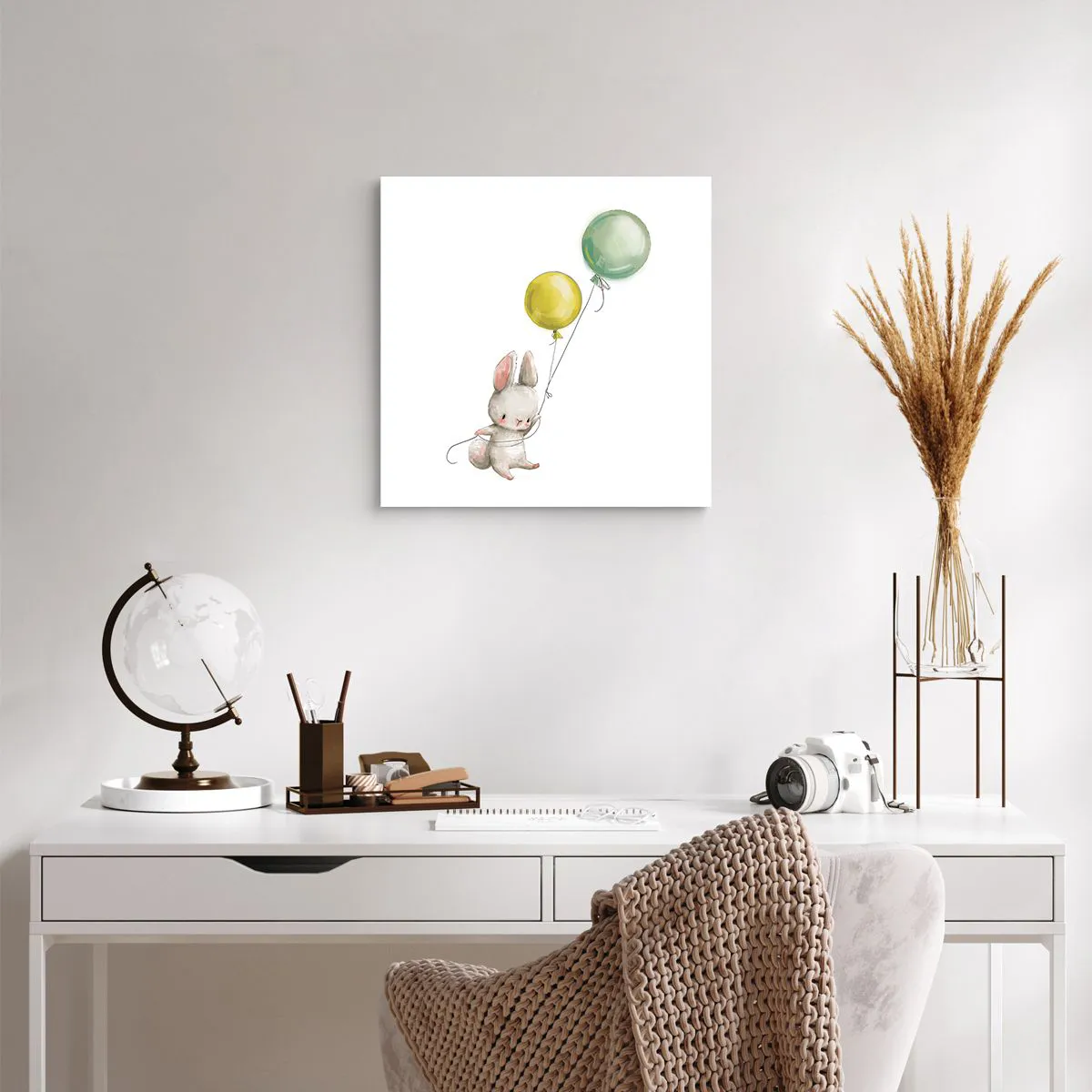 Affiche - Poster - Moi aussi je vole! - 40x40 cm