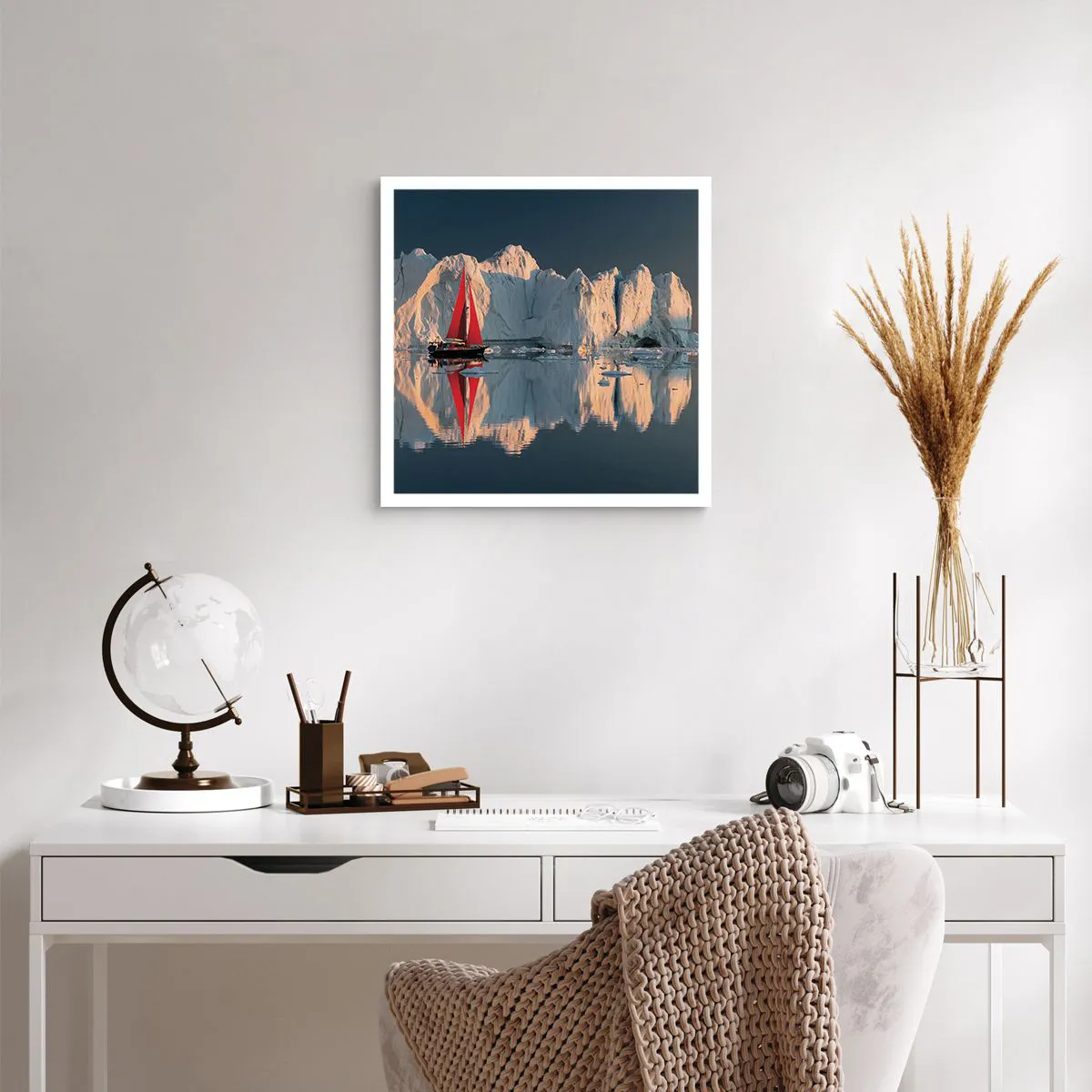 Plagát - Na okraji sveta - 40x40 cm