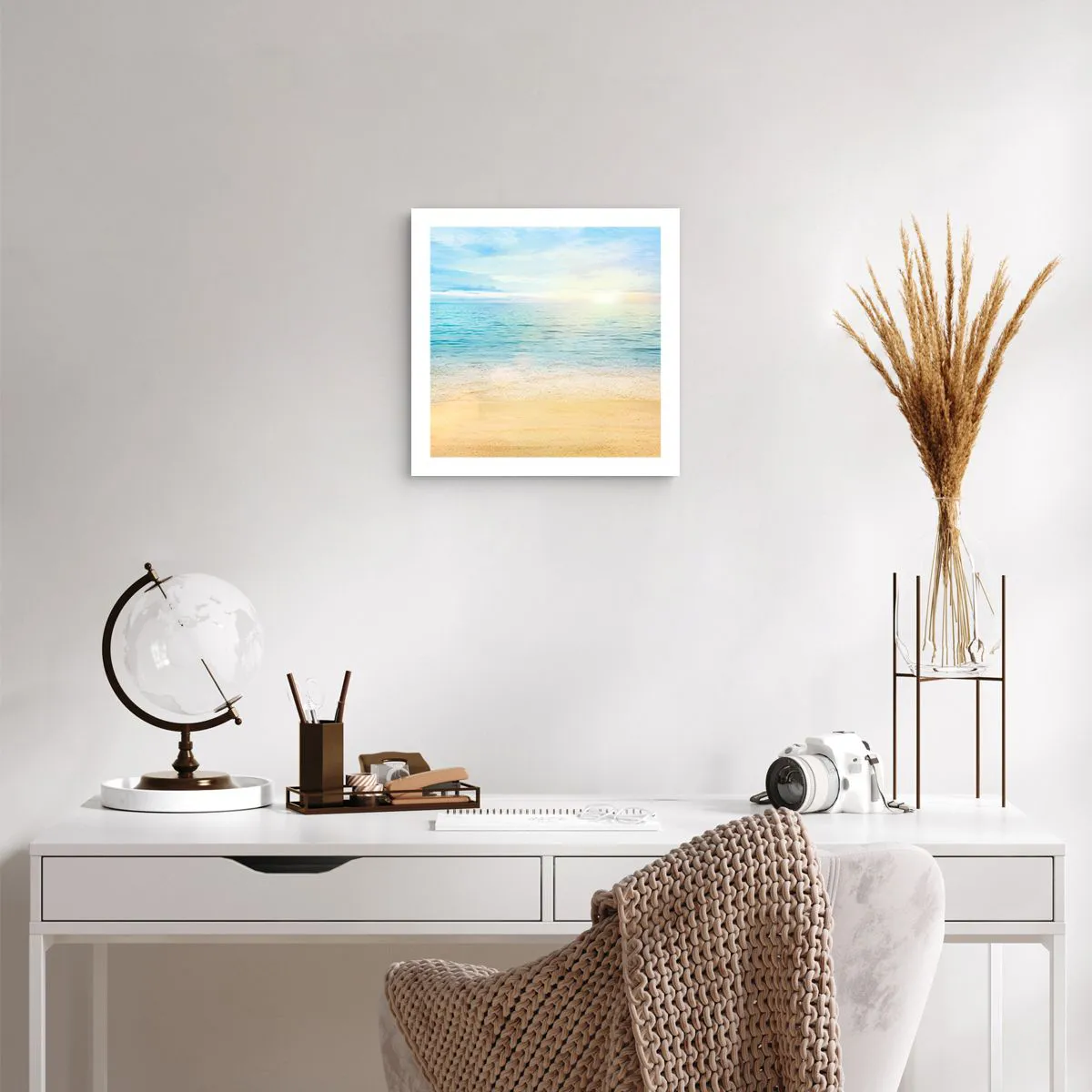 Affiche - Poster - Le grand bleu - 40x40 cm