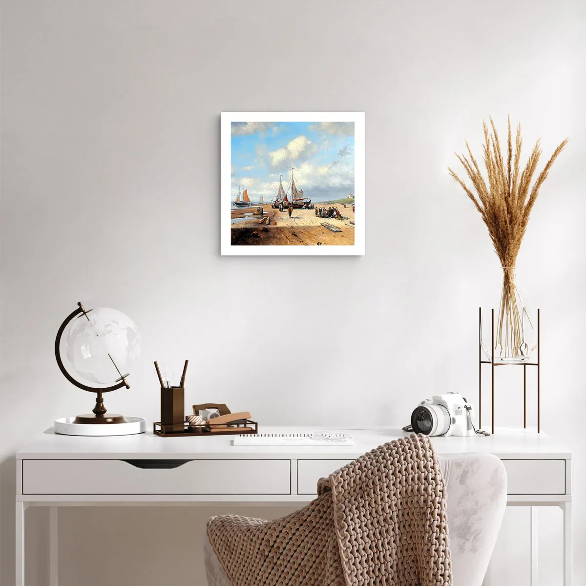 Affiche - Poster - Après une capture réussie - 40x40 cm