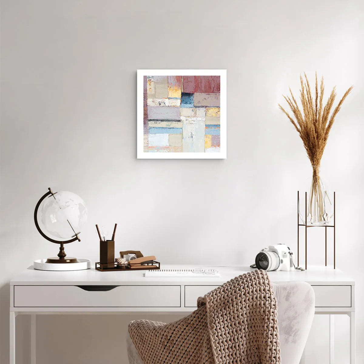 Poster - Liniștea geometriei - 40x40 cm