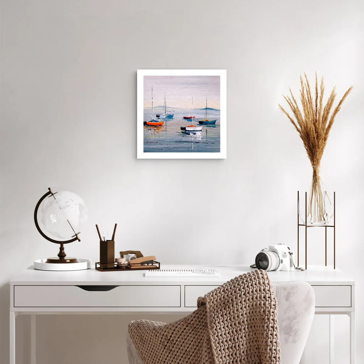 Poszter - Jól megérdemelt pihenés - 40x40 cm