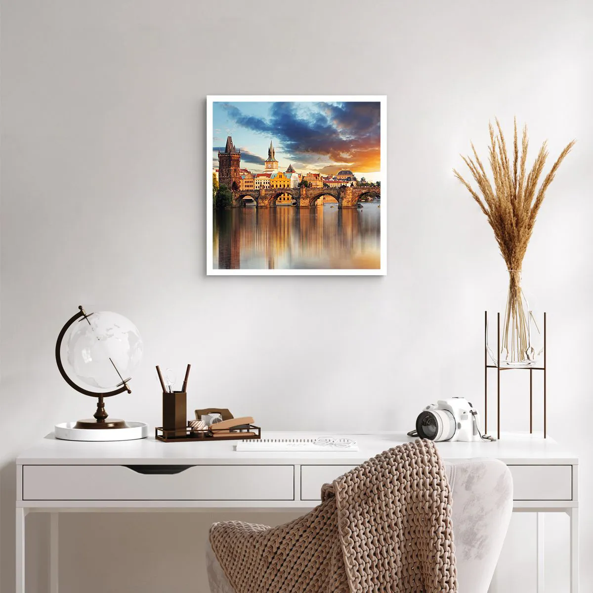 Plakat - Smukt for evigt - 50x50 cm