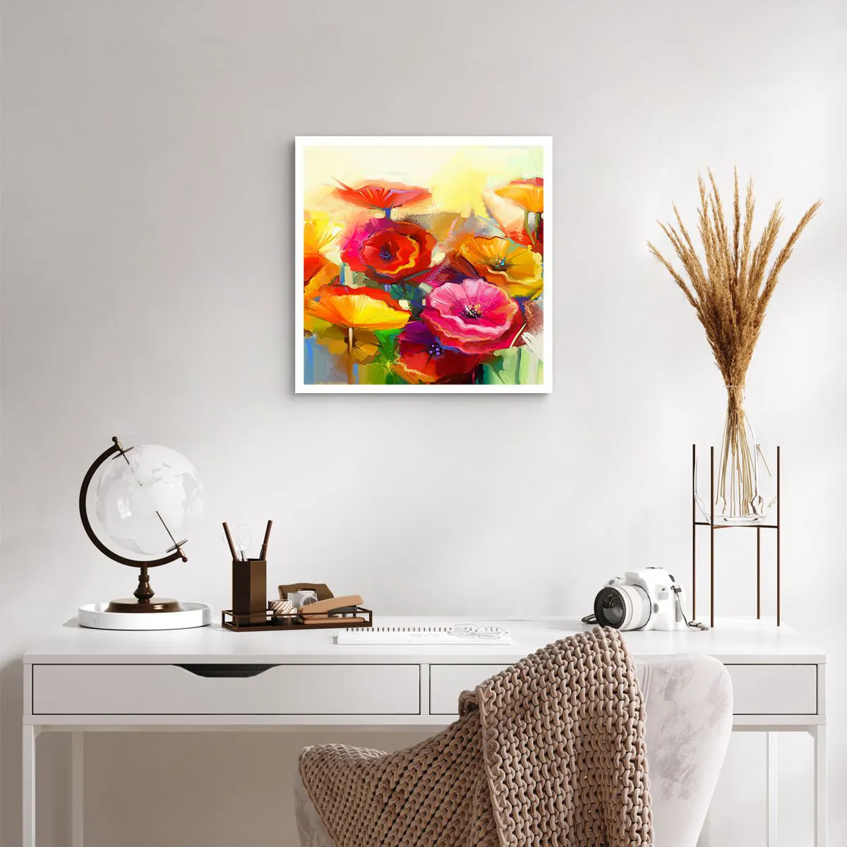 Poszter - Nem csak piros - 50x50 cm