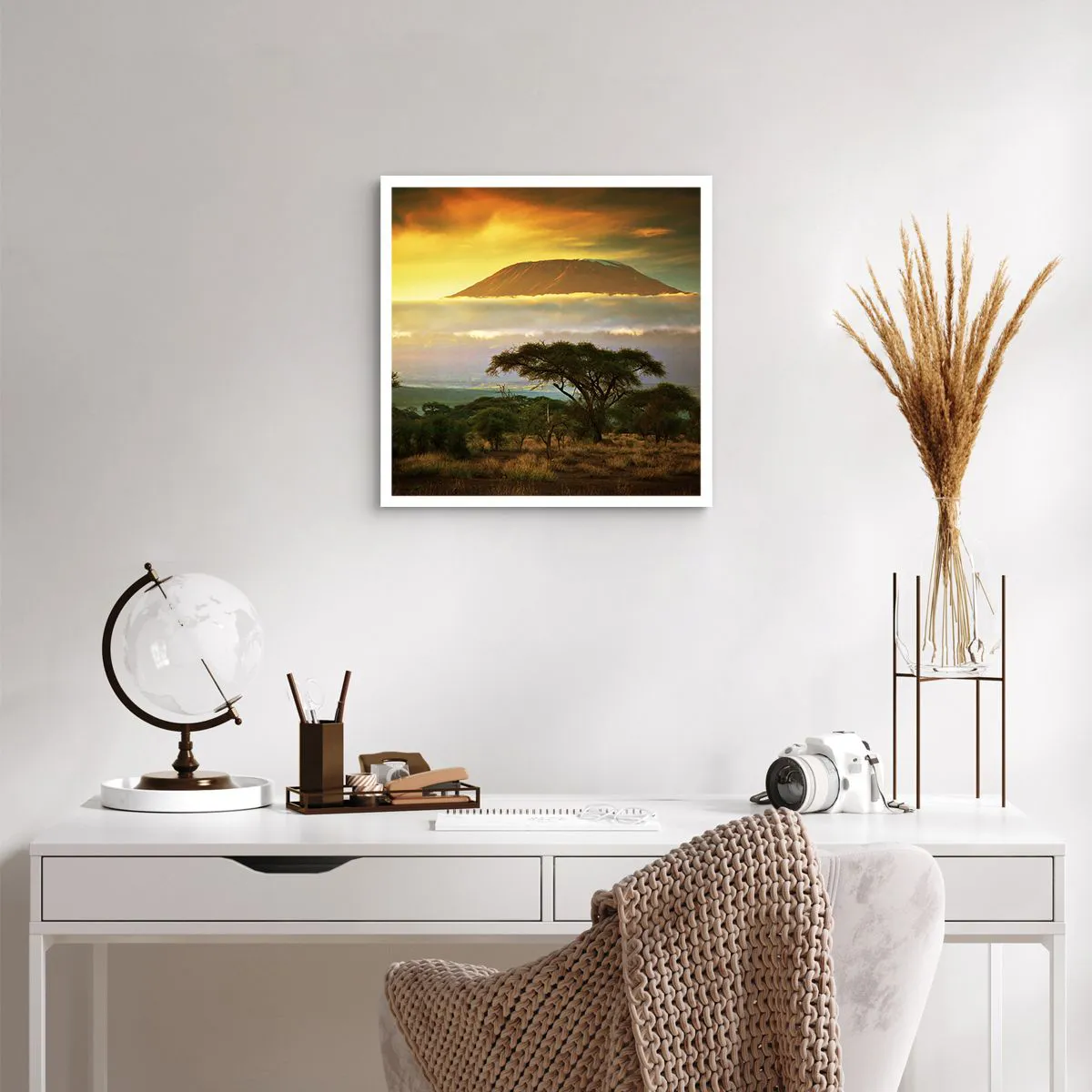 Plakat - Sen podróżnika - 50x50 cm