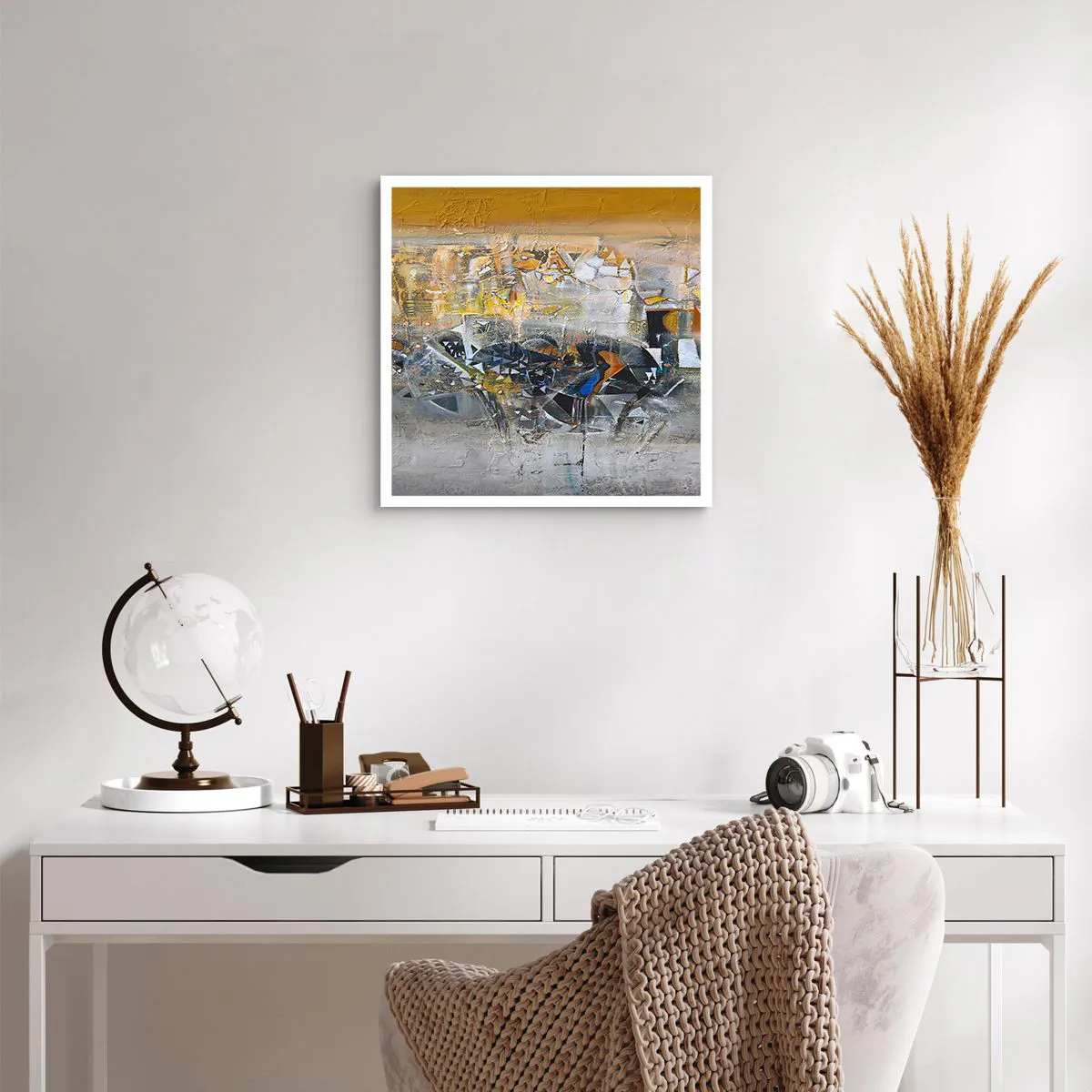 Poster - Alles komt goed - 50x50 cm