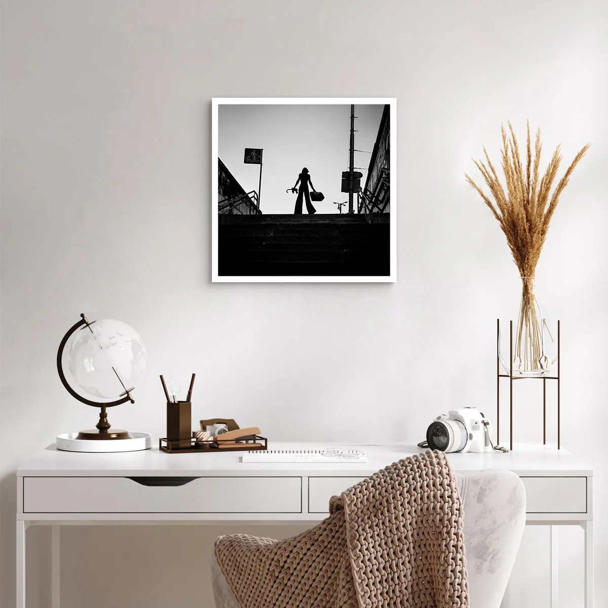 Affisch - Stadsvandring - 50x50 cm