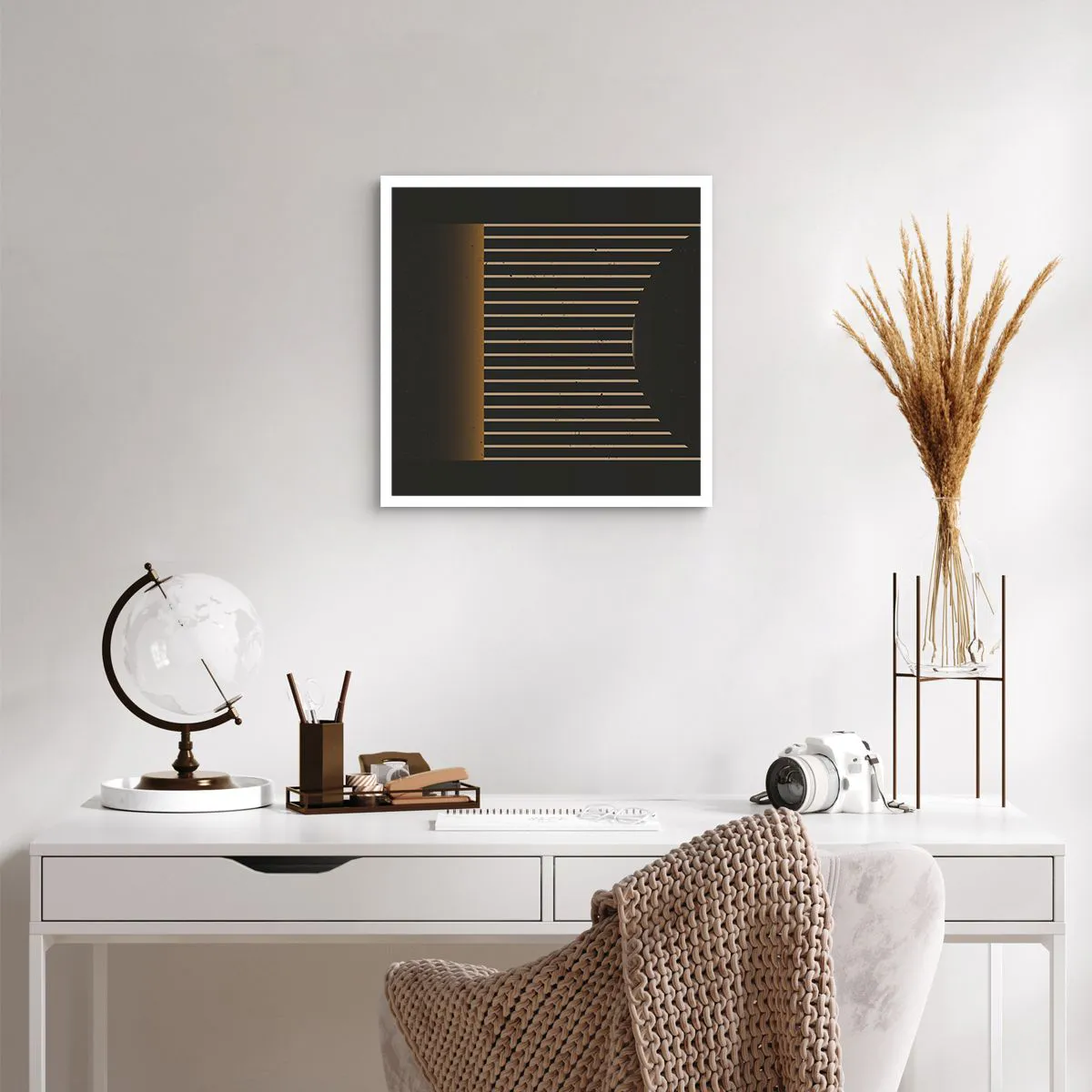 Affiche - Poster - Explorez les ténèbres - 50x50 cm