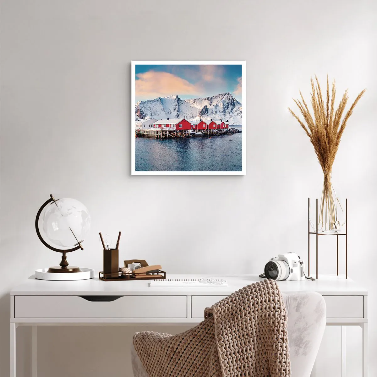 Poster - Atmosfera del nord - 50x50 cm