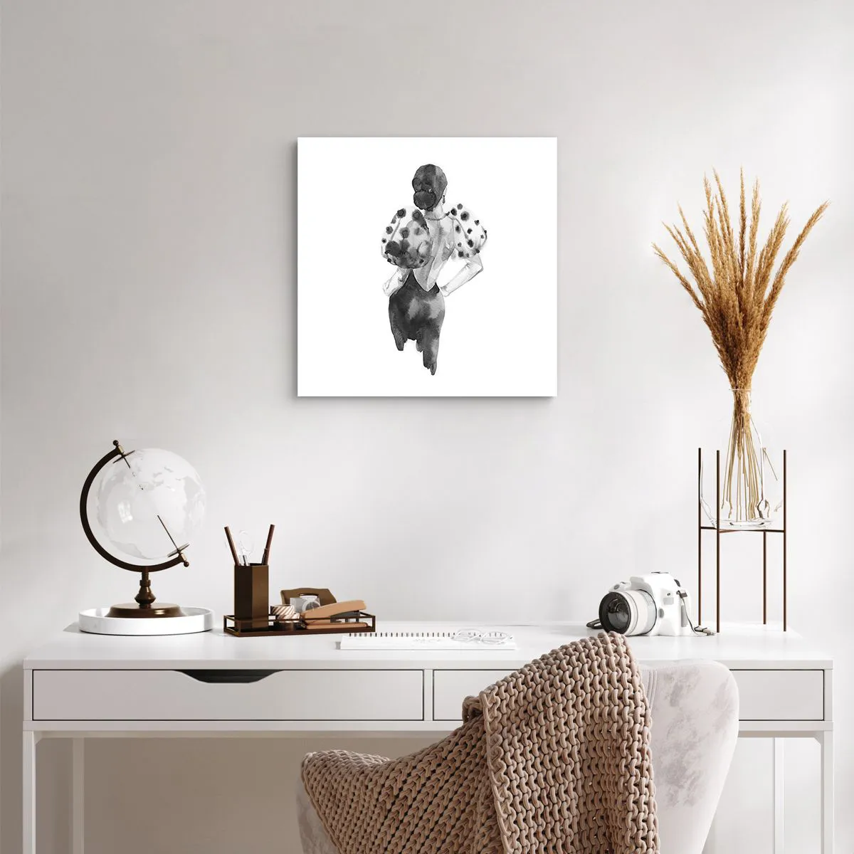 Plakat - Przeszła tuż obok - 50x50 cm