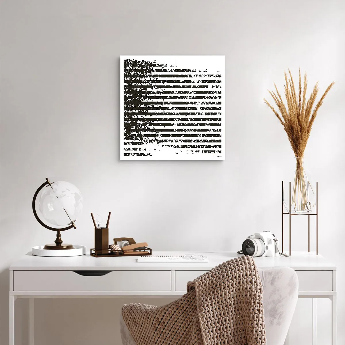 Plakat - Rytm i szum - 50x50 cm