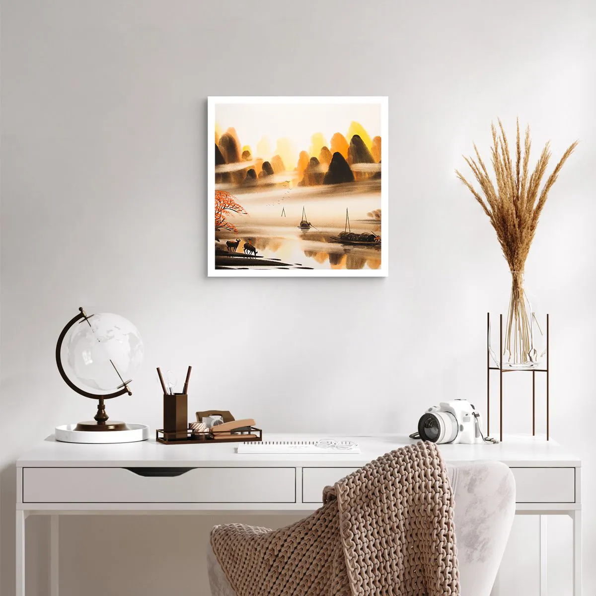 Poster - Further than Far East - 50x50 cm