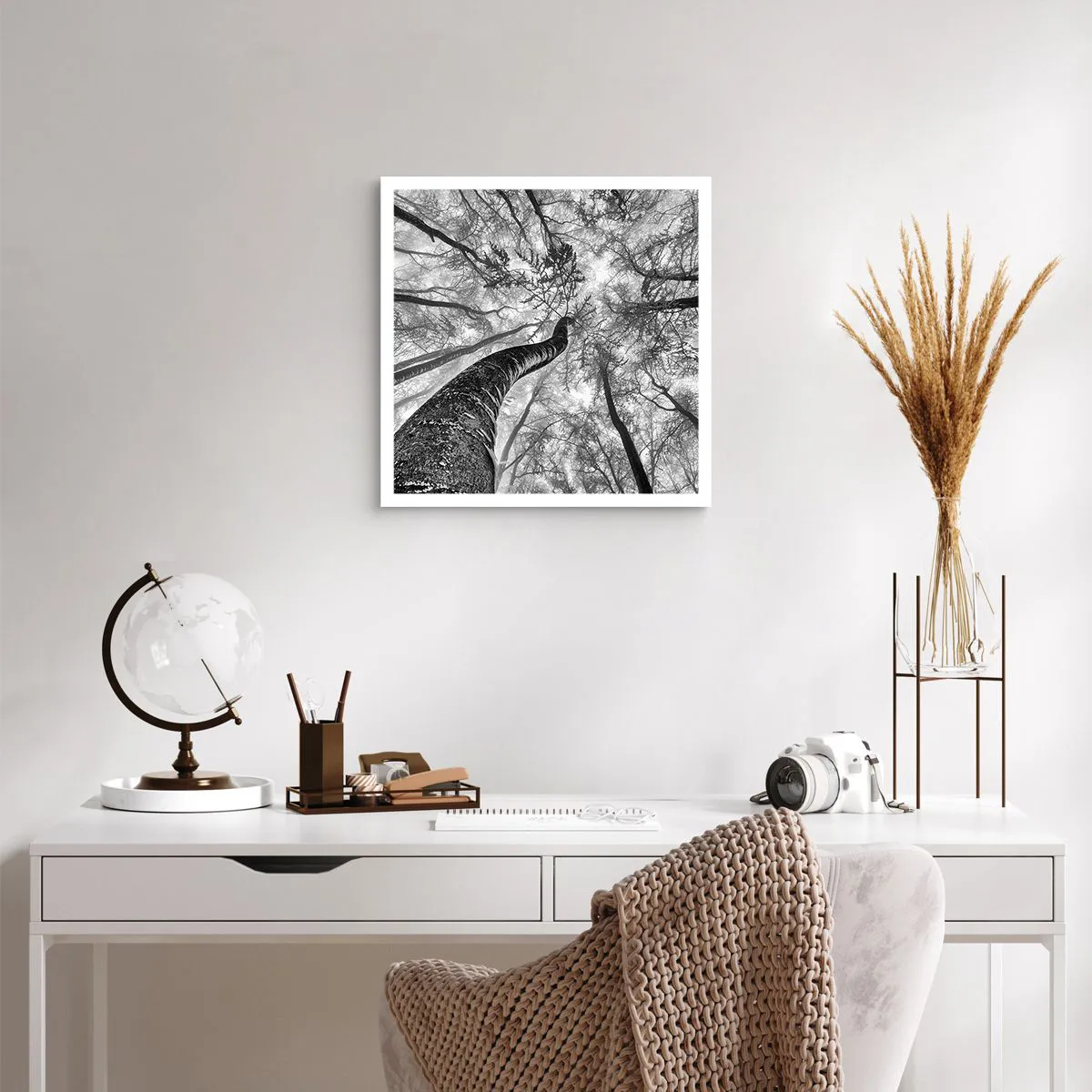 Plakat - Kapløb mod lyset - 50x50 cm