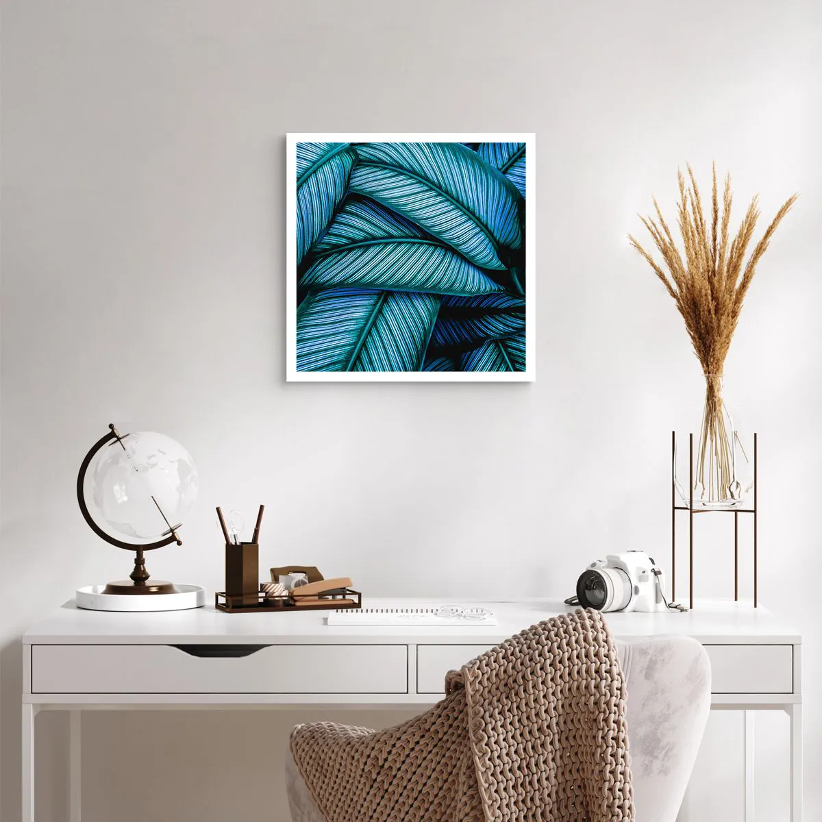 Poster - Lebenslinien - 50x50 cm