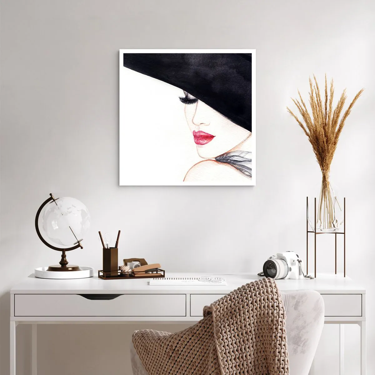 Plagát - Elegancia a zmyselnosť - 60x60 cm