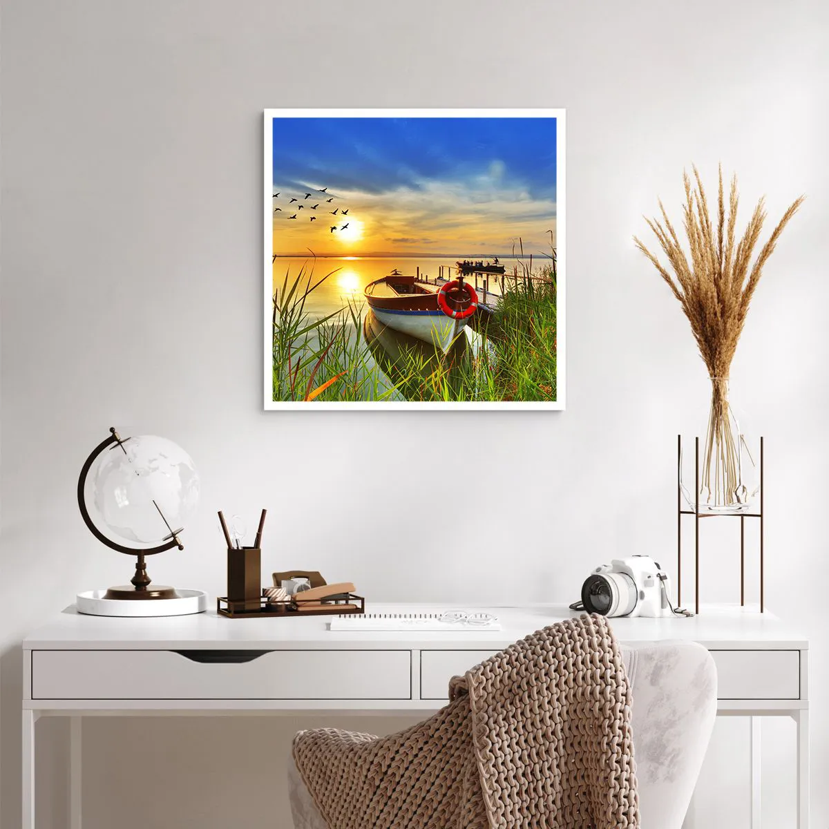 Poszter - A kormoránok már repülnek el - 60x60 cm