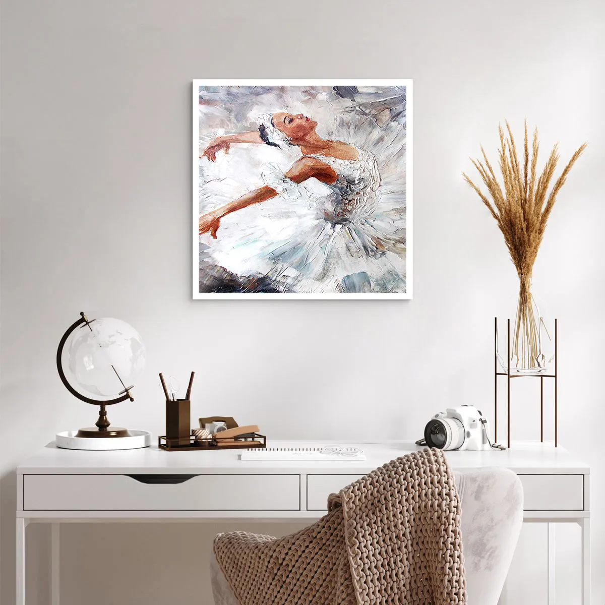 Poszter - Finom és könnyű, mint a tüll - 60x60 cm