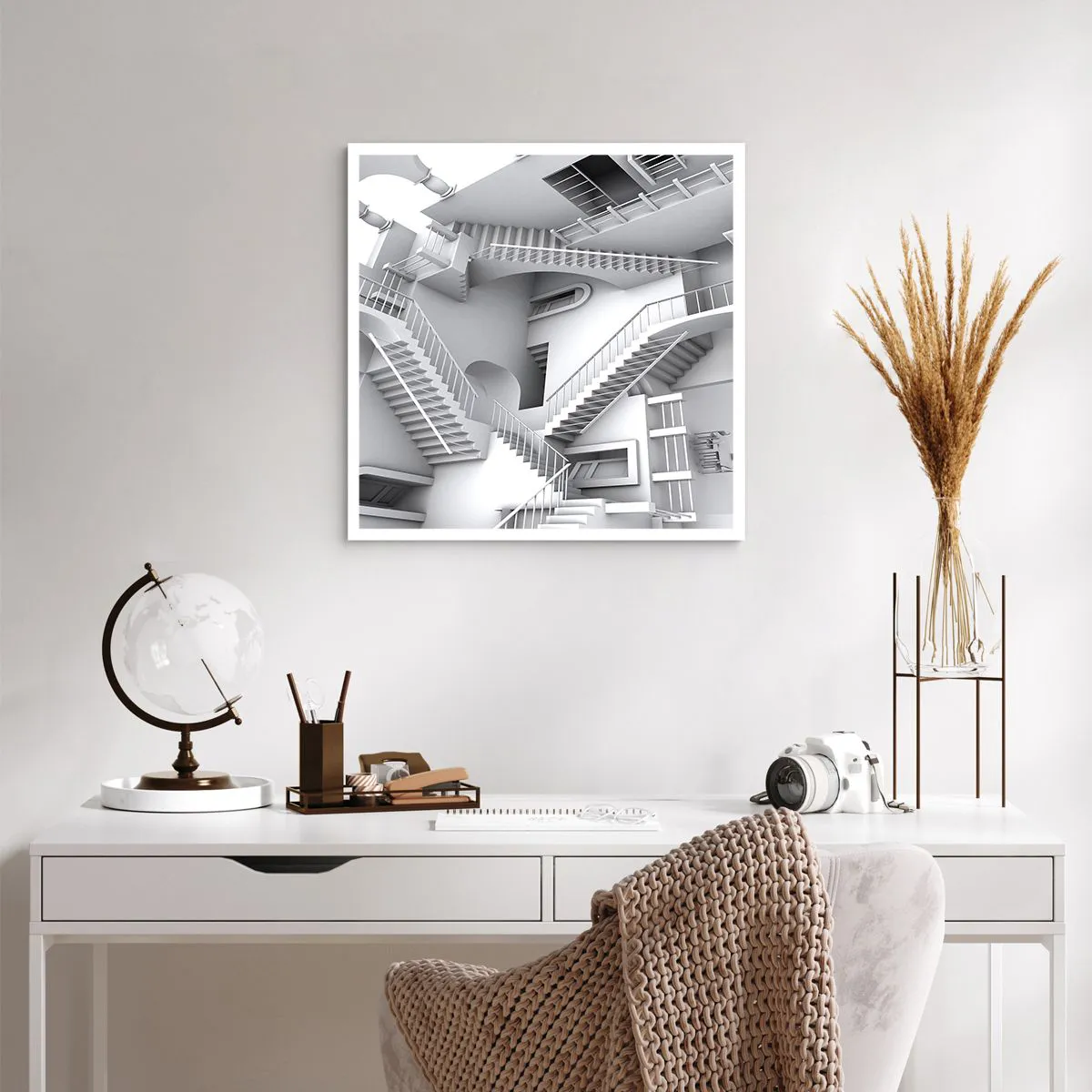 Poszter - A tér paradoxonjai - 60x60 cm