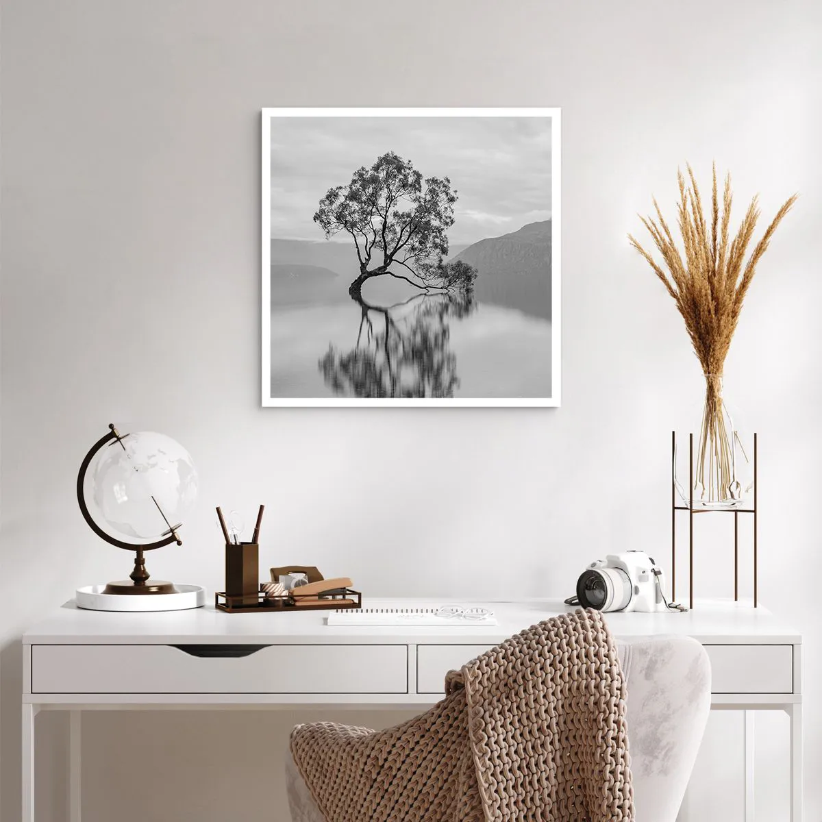 Affiche - Poster - Un tel pays existe - 60x60 cm