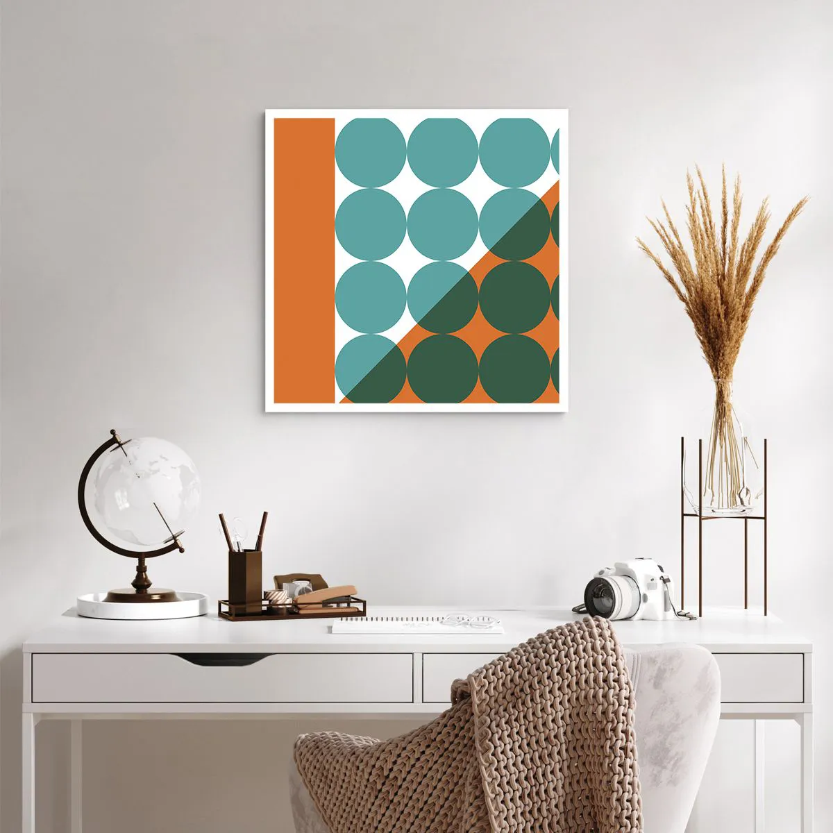 Poszter - Felfelé és átlósan - 60x60 cm