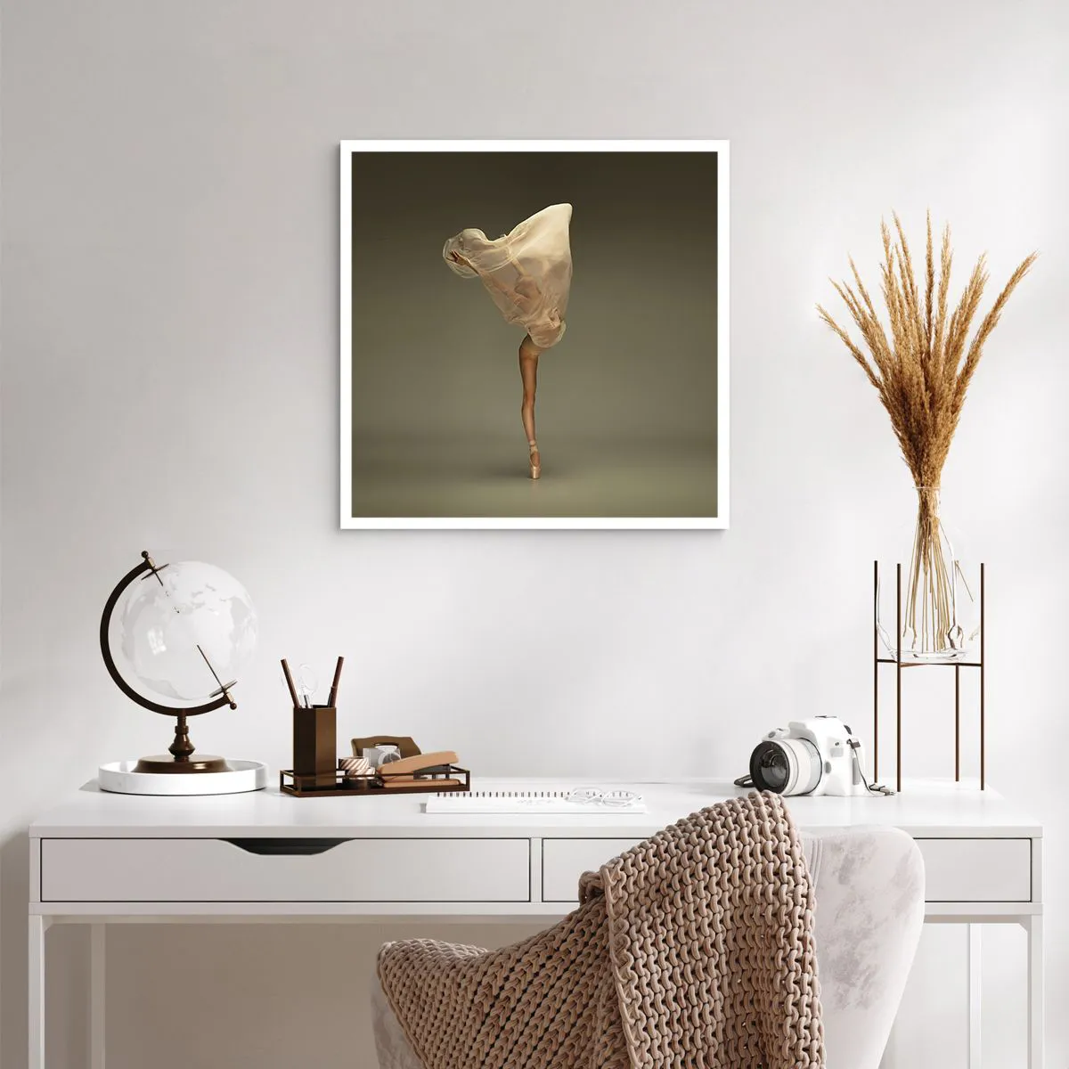 Affiche - Poster - Il va bientôt s'envoler - 60x60 cm