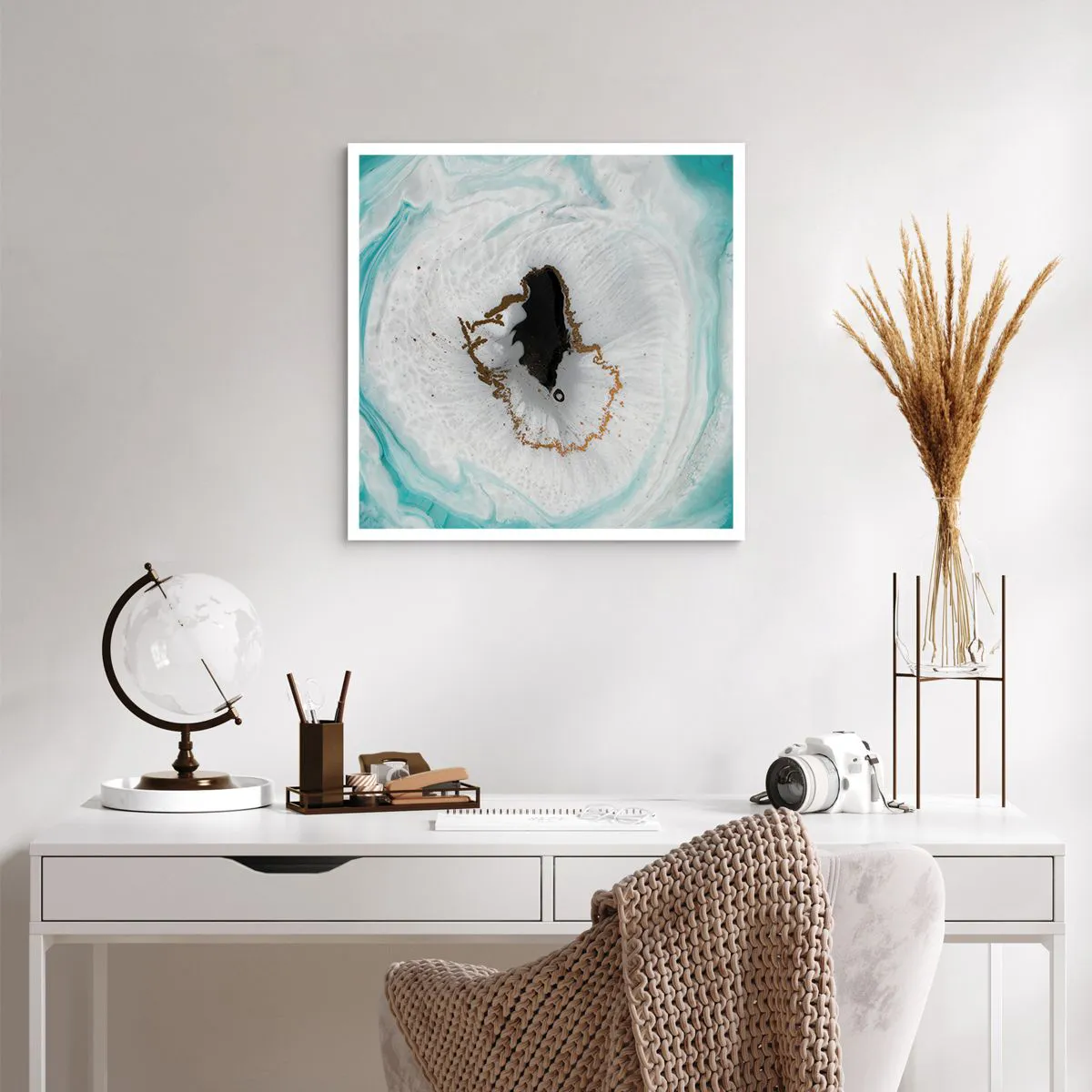 Poster - Into de Deep - 60x60 cm